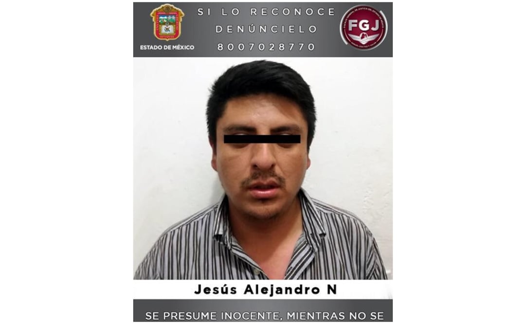 El acusado ya fue detenido y actualmente se encuentra en el penal Neza Bordo. Foto: Especial