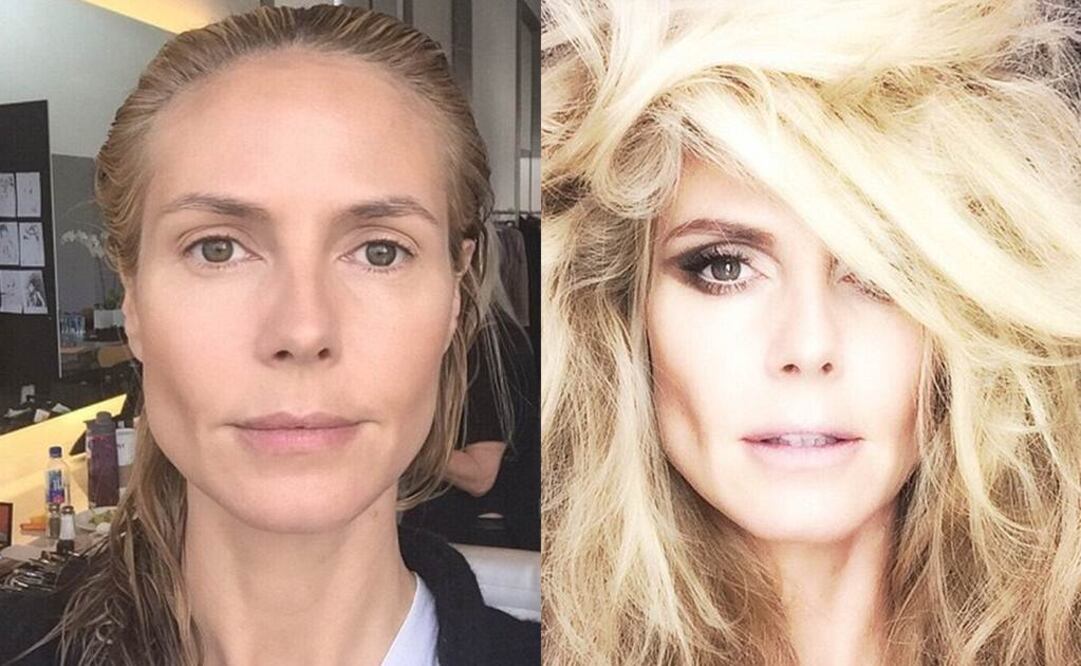 Ella misma compartió imágenes de su transformación Foto:Instagram de Heidi Klum