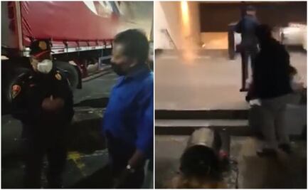 Qué hay detrás de supuesta agresión de policía a un tamalero afuera del Metro San Joaquín