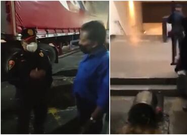 Qué hay detrás de supuesta agresión de policía a un tamalero afuera del Metro San Joaquín