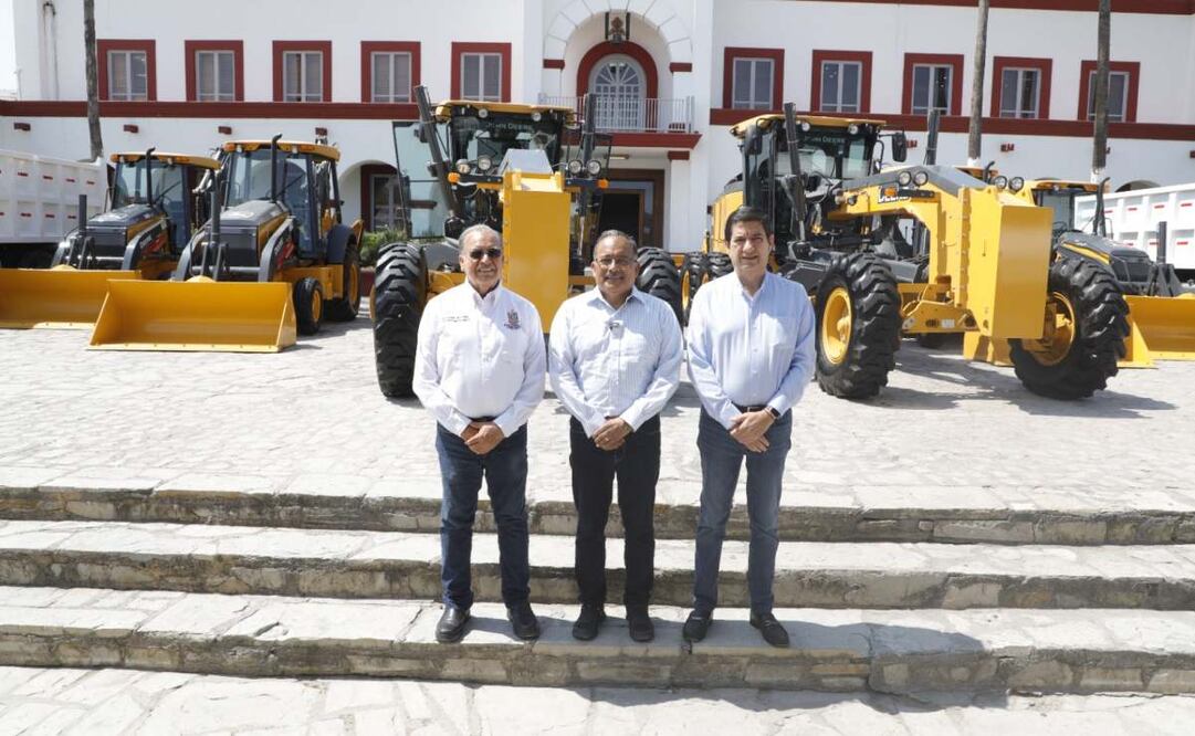 Incorporan 32 unidades y maquinaria en Escobedo, Nuevo León (11/08/2025). Foto: Especial