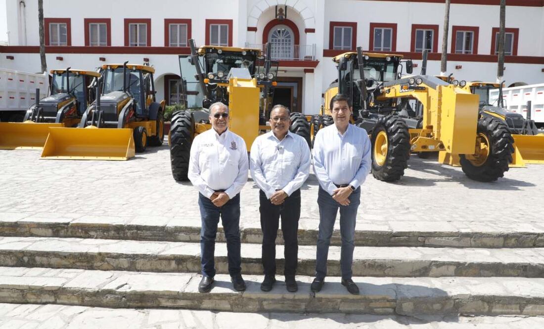 Incorporan 32 unidades y maquinaria en Escobedo, Nuevo León (11/08/2025). Foto: Especial