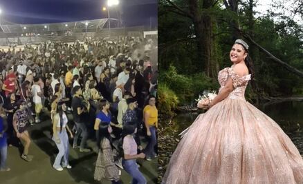 Festejo al estilo Rubí: Tras Invitación en redes, asisten 500 personas a fiesta de XV años en Coahuila