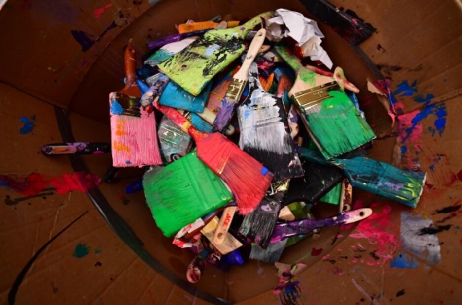 La pintura del tamaño de dos estadios de fútbol que busca romper récord mundial