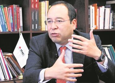 "Ya saben, al INE no se le cae el sistema la noche de la votación", dice Ciro Murayama