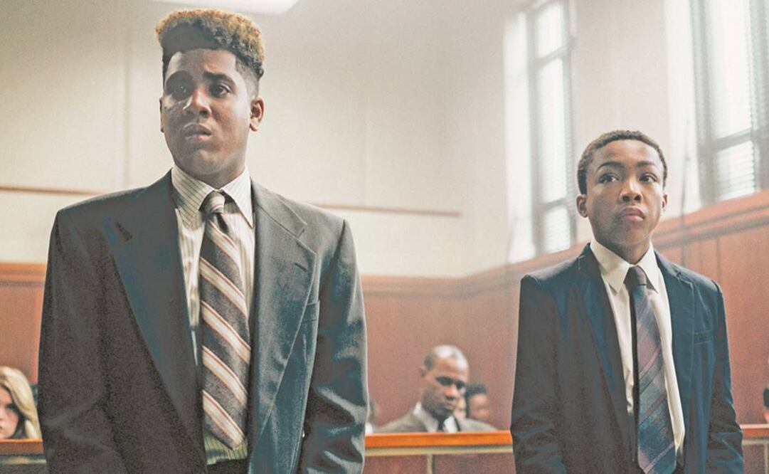"When they see us" habla del abuso policiaco. Foto: NETFLIX