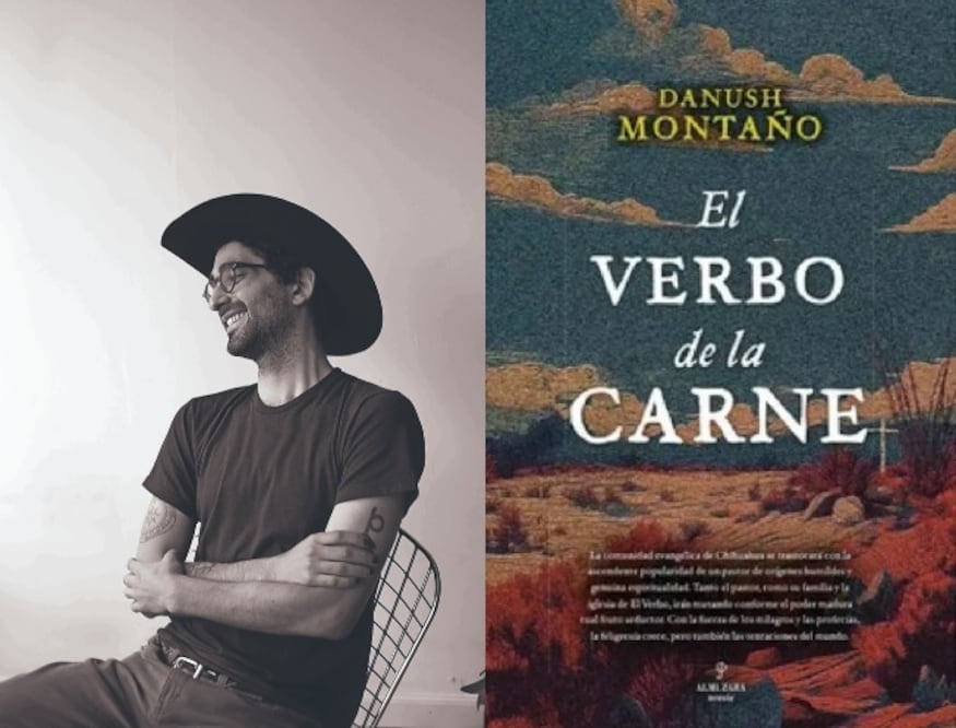 Danush Montaño creció en una familia evangélica en Chihuahua. Su libro de cuentos La Biblia encarnada obtuvo el Premio Nacional de Cuento Breve Julio Torri 2020. Crédito: Cortesía Almusara