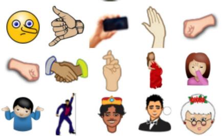 Los nuevos emoticones que se usarán en el mundo