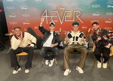 Integrantes de CNCO debutan como actores en "4EVER", la nueva serie de Disney+