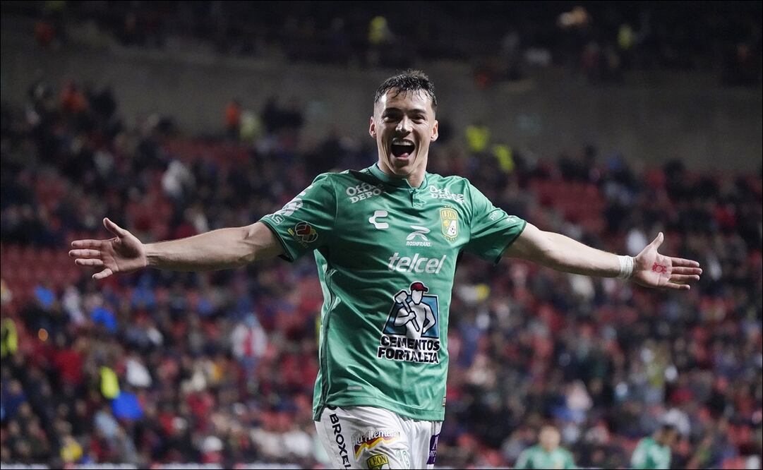 Federico Viñas festejando su gol en Tijuana / Foto: Imago7