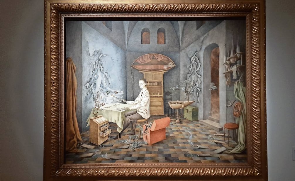 Obra de Leonora Carrington, también en la muestra Latinoamericano. Foto: Frida Juárez / EL UNIVERSAL