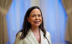 María Corina Machado pide "transición real" en Venezuela, tras reunirse con Marco Rubio