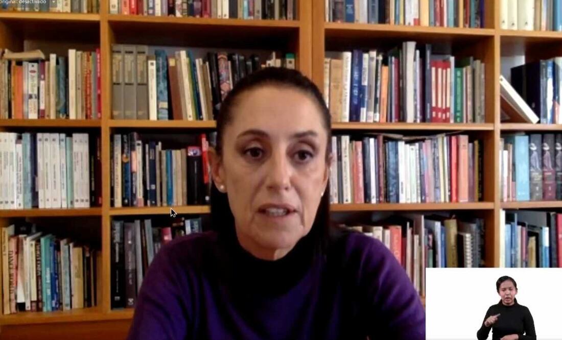 La jefa de gobierno precisó que los capitalinos pueden informarse a través de las redes sociales del C5 y de la secretaría de Protección Civil sobre las lluvias que se esperan. Foto: captura de video