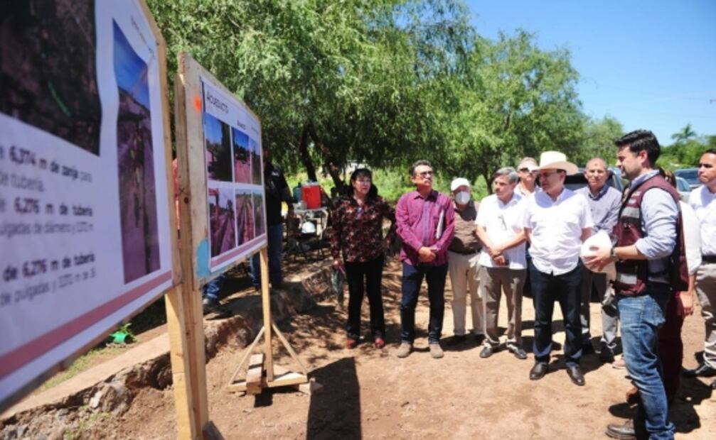 Construyen acueducto para dotar de agua a pueblos yaquis en Sonora