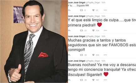 "Ya puedo dormir tranquilo", asegura Origel