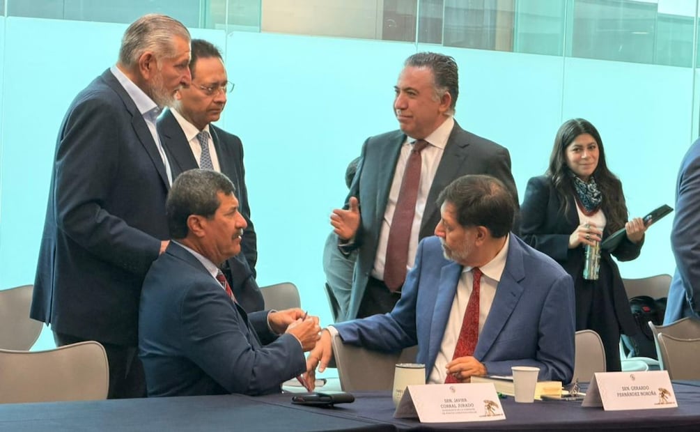 Senadores discuten citatorio a gobernadora de Chihuahua para que explique presencia de agentes de EU (22/04/2026). Foto: Especial