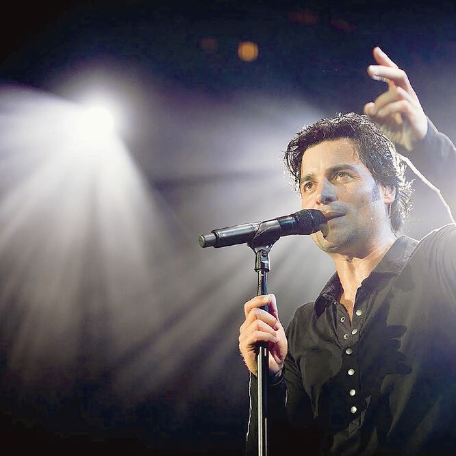 Chayanne abre octubre con tres shows en la ciudad. FOTO: ARCHIVO EL UNIVERSAL