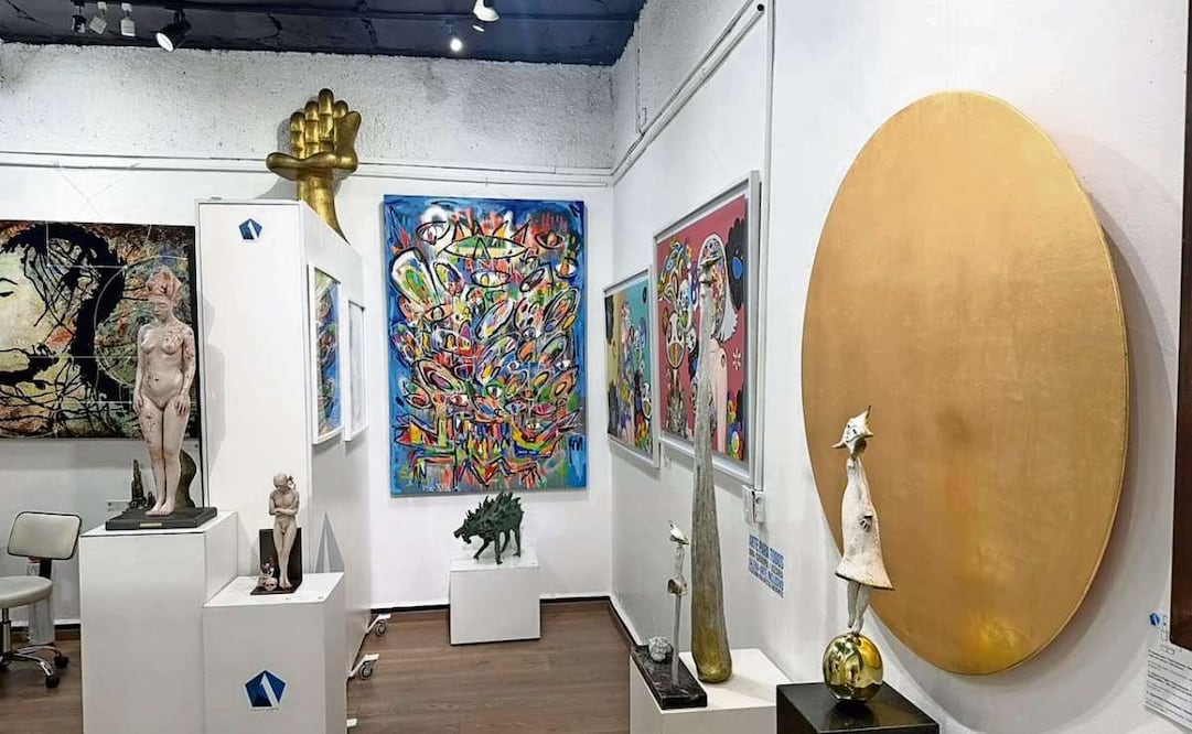 Como parte de sus festejos, Aguafuerte presenta una exposición colectiva con obra de artistas que han marcado trayectoria en la galería, que se caracteriza por acoger distintos tipos de artes visuales. Foto: Aguafuerte galería