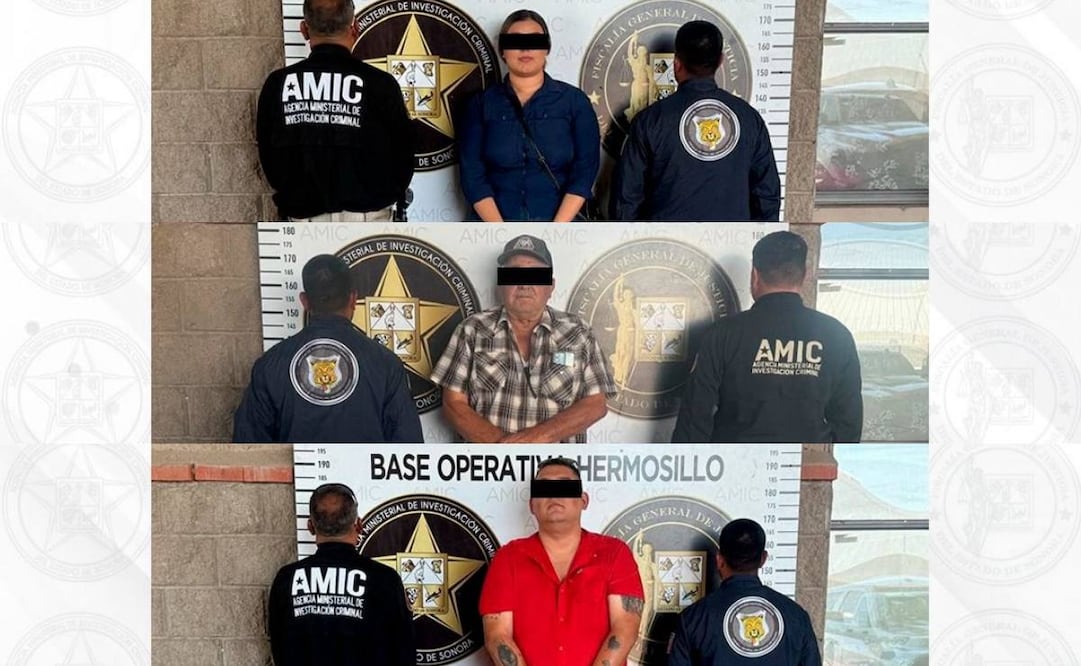 Detienen en Hermosillo a tres personas por presunto fraude; eran requeridas por autoridades de Nayarit.
Foto: Especial.