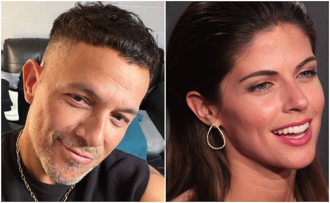 Alejandro Sanz y Stephanie Cayo.