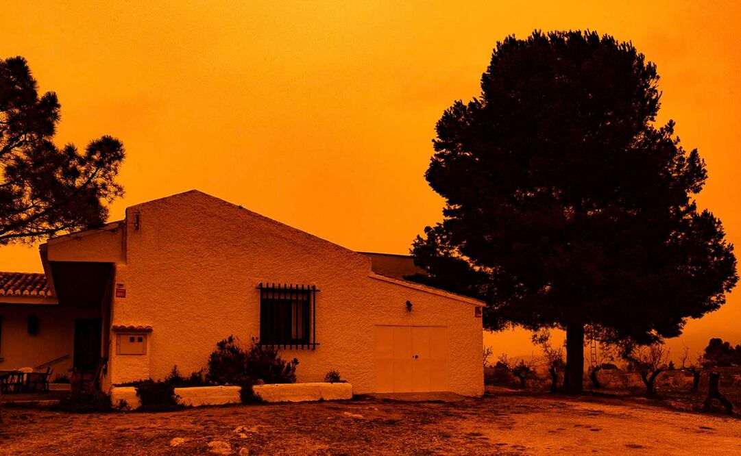 Estos son los estados a los que llegará el polvo del Sahara