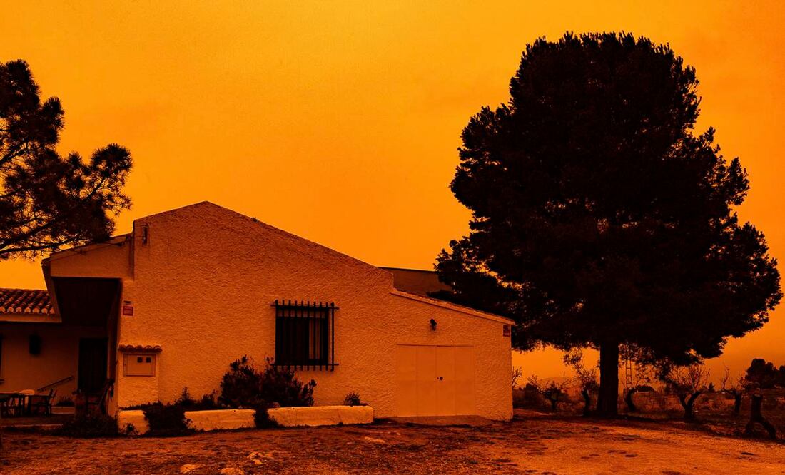 Estos son los estados a los que llegará el polvo del Sahara