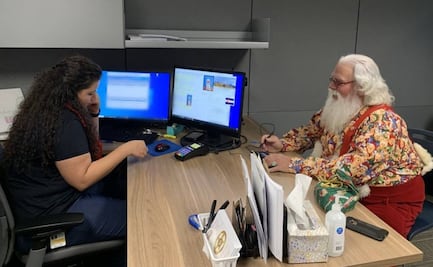 En vísperas de Navidad, "Santa Claus" pide permiso para portar un arma oculta en Texas