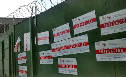 Suspenden obra tras deslaves en Santa Fe