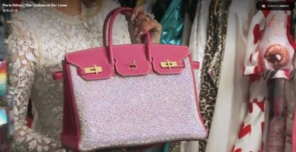 Paris Hilton le mostró al mundo su clóset y no creerás lo que verás