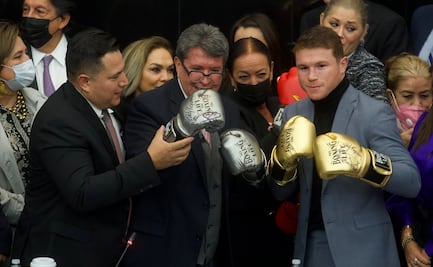 La visita del 'Canelo' Álvarez a la Cámara de Senadores preocupa a su equipo de trabajo