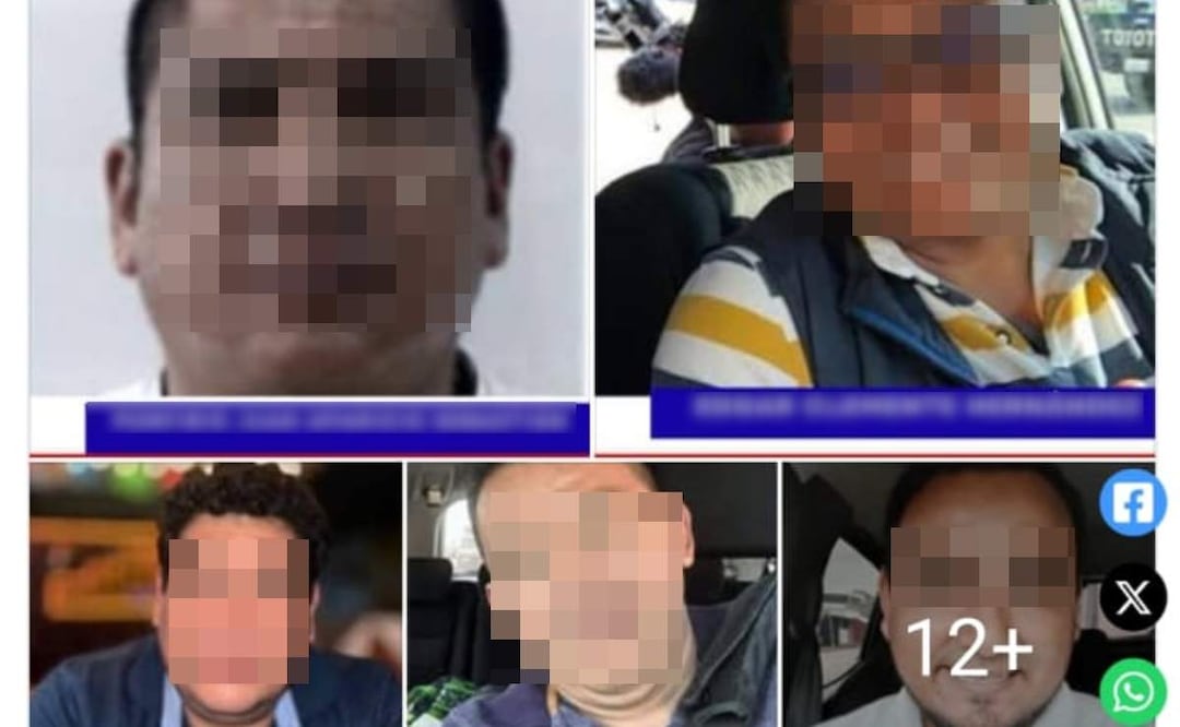 Al menos 17 periodistas de Chiapas fueron acusados en redes sociales de tener vínculos con el crimen organizado en Tapachula (29/03/2025). Foto: Captura de pantalla