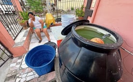 Agobia falta de agua a familias