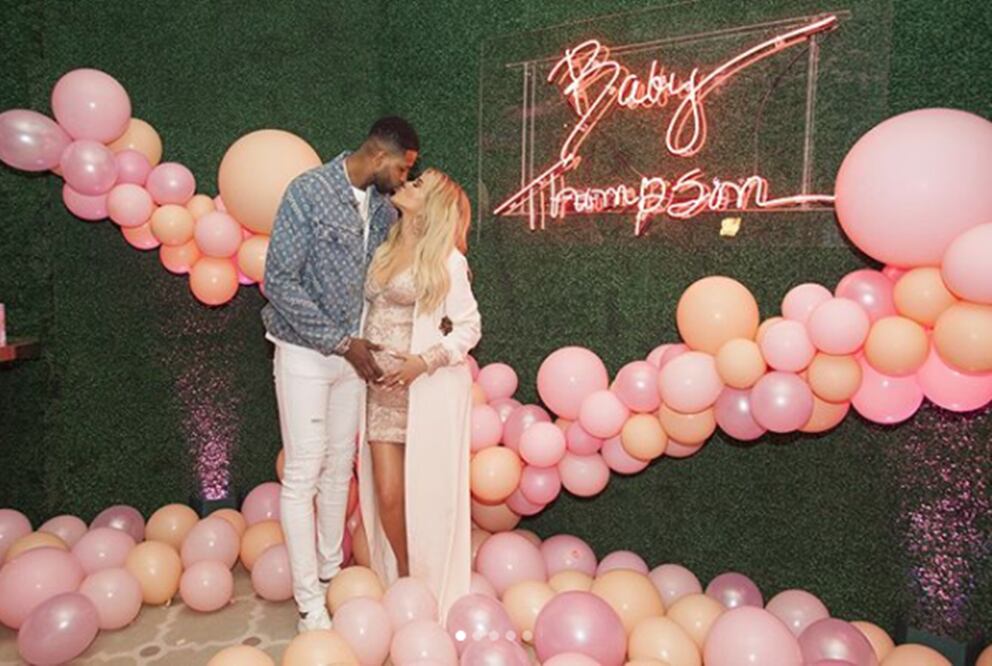 Khloé Kardashian hizo un baby shower extravagante por su primera hija. (Fotos: Instagram)