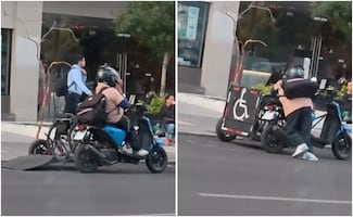 VIDEO: repartidor en silla de ruedas inspira a usuarios en redes; Italika lo está buscando