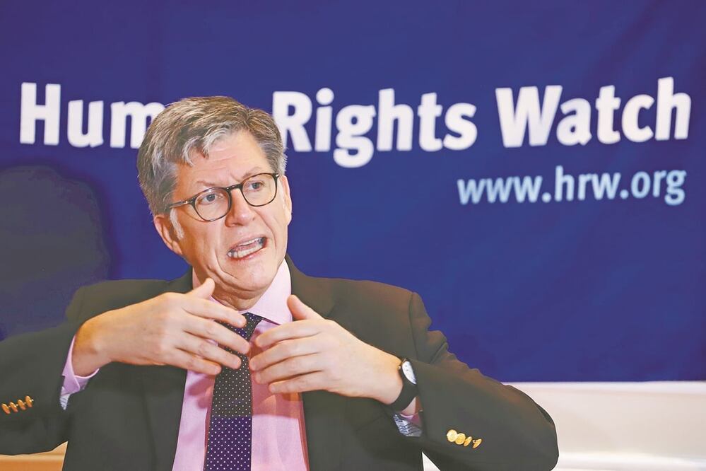 José Miguel Vivanco Director ejecutivo de la División de las Américas de Human Rights Watch (HRW). Foto: ARCHIVO EL UNIVERSAL