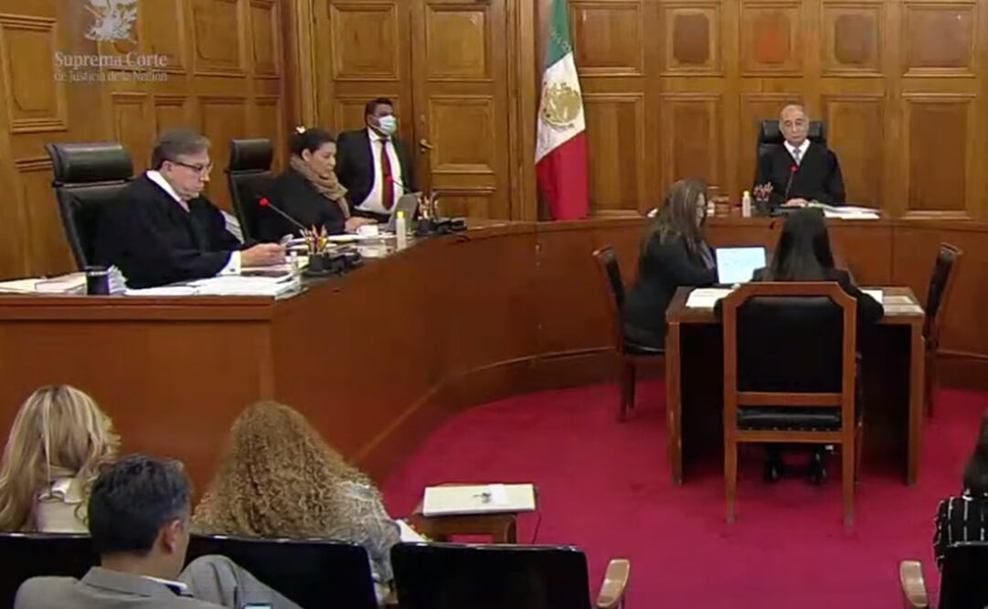 Sesión de la Segunda Sala de la Corte. Foto: Captura