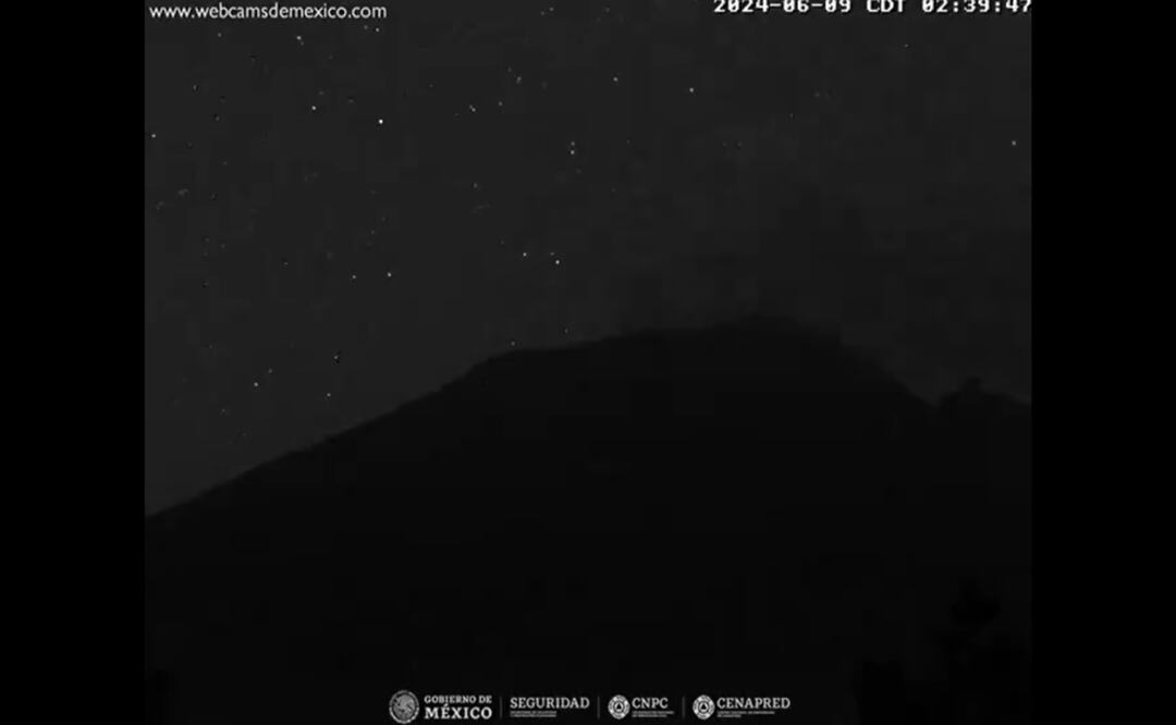 Popocatépetl. Foto: Captura de pantalla