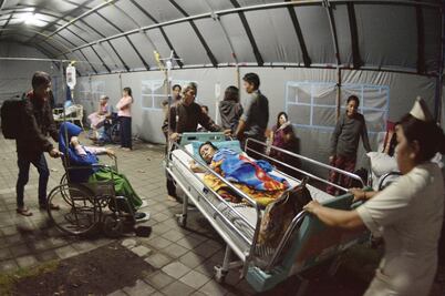 Dos sismos sacuden de nuevo a Indonesia