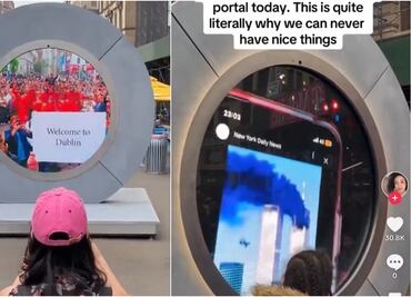 El "portal" entre EU e Irlanda que protagonizó momentos de tensión por esta razón: VIDEO