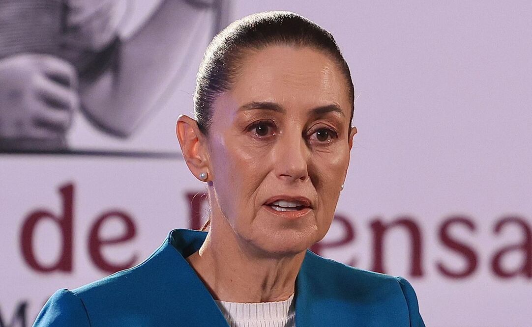 Claudia Sheinbaum se pronuncia sobre el fallecimiento de Ifigenia Martínez, quien le entregó la banda presidencial el 1 de octubre de 2024. Foto: Berenice Fregoso/EL UNIVERSAL