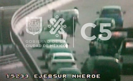 Alertan a automovilistas sobre volcadura en distribuidor La Concordia