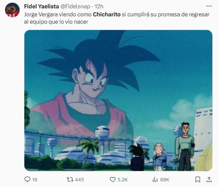 Los memes sobre el regreso de Chicharito Hernández a Chivas - Foto: Especial