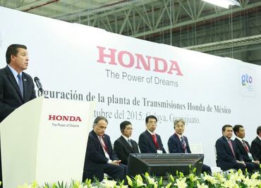 Honda inaugura planta de transmisiones en Celaya