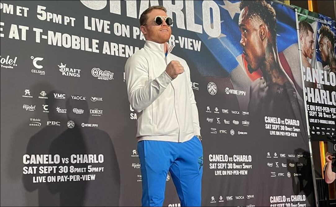 Canelo Álvarez en Las Vegas - Foto: @ShowtimeBoxing (X)