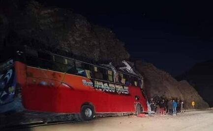 Choque de autobús en Bolivia deja al menos 14 muertos y 18 heridos