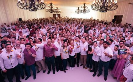 Delgado asegura que van a derribar el mito de que Morena no podía ganar en Yucatán