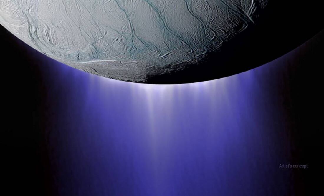El objetivo de la maniobra es comprobar la existencia de actividad hidrotermal en Encélado. Foto: NASA