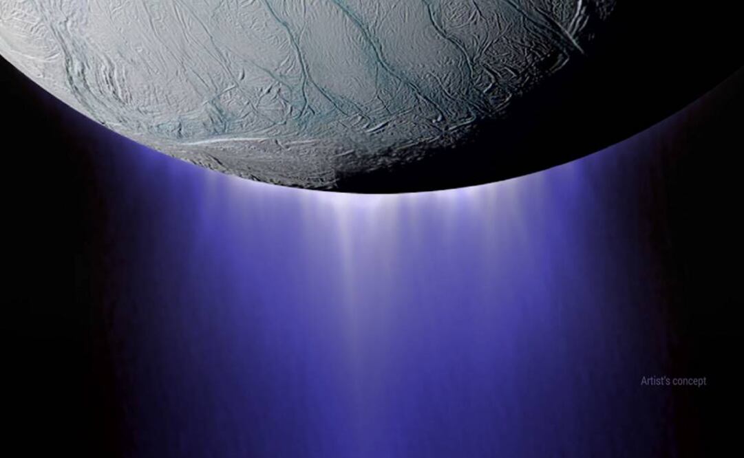 El objetivo de la maniobra es comprobar la existencia de actividad hidrotermal en Encélado. Foto: NASA