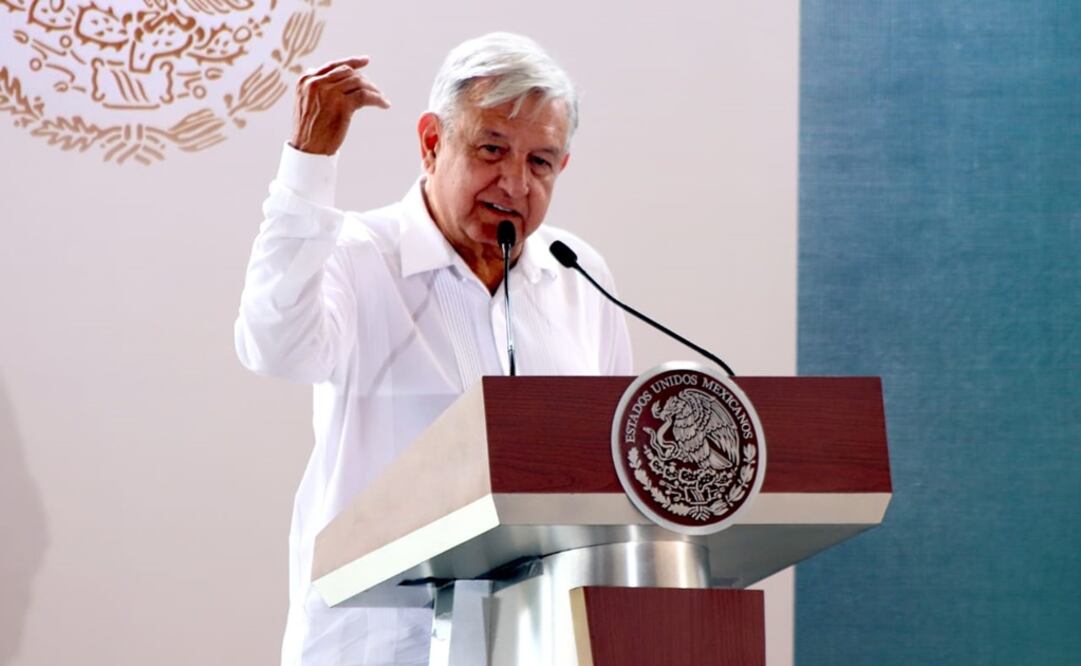 El presidente Andrés Manuel López Obrador de gira por Tlaxcala. Foto: Omar Contreras/EL UNIVERSAL 