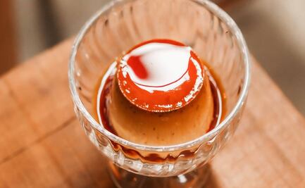 Prepara un rico flan con un toque de café de olla